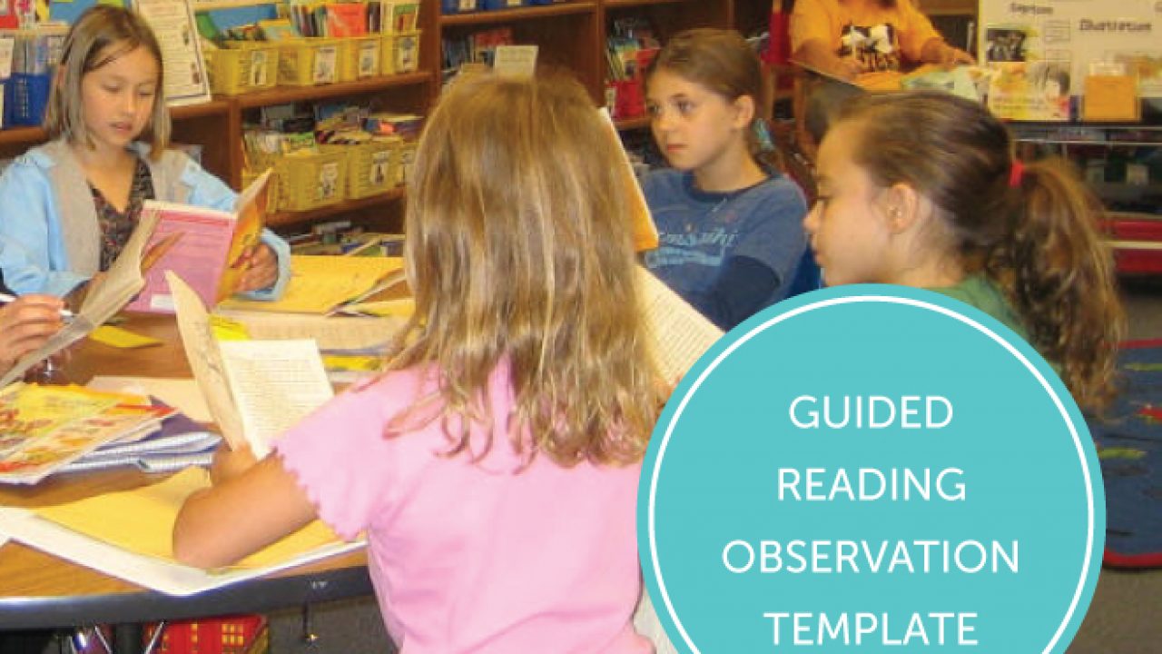 Reading A Template Ms. Houser Observation Guided |