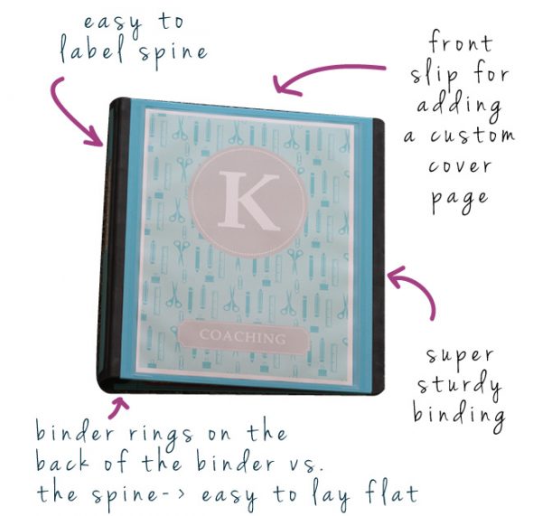 How to use Binders for Organizing Your Coaching Notes Ms. Houser