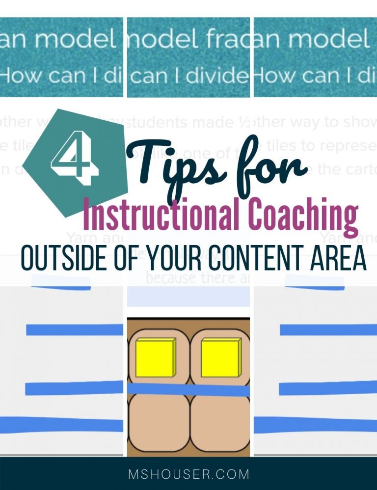 4 Tips for Coaching Outside of Your Content Area - Ms. Houser